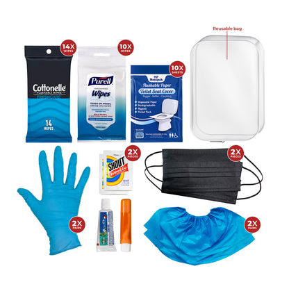 Hygiene Travel Kit - Toiletry Roadtrip Bag